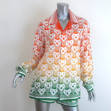 Casablanca Gradient Heart Monogram Shirt & Shorts Set