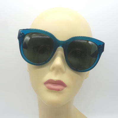 Celine Audrey Sunglasses Transparent Blue CL 41755