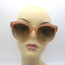 Celine Audrey Sunglasses Transparent Peach CL 41755 N8ODB 55mm