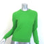 Celine Crewneck Sweater Green Lightweight Wool Size Medium