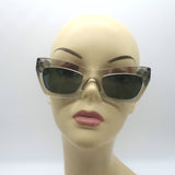 Celine Eva Transparent Cat Eye Sunglasses Light Gray