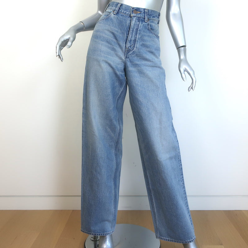 Celine Flared Surf Jeans Union Wash Denim Size 27