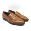 Celine Malaquais Triomphe Penny Loafers Camel Polished Leather Size 38.5