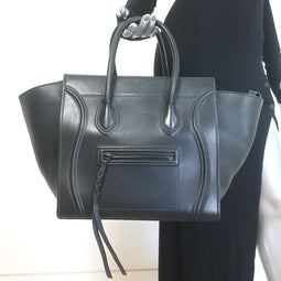 Celine Medium Phantom Luggage Tote Black