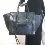 Celine Medium Phantom Luggage Tote Black