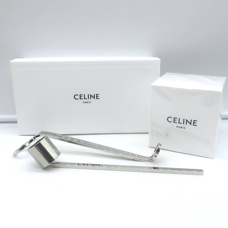 Celine Palimpseste Candle with Stainless Steel Snuffer & Wick Trimmer Set NEW
