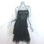 Chanel 00T Sequin-Trimmed Tiered Ruffled Lace Dress Black Size 34
