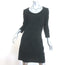 Chanel 11C Smocked Pointelle Knit Dress Black Size 40