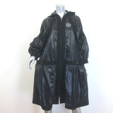 Chanel 19B Snowflake CC Hooded A-Line Parka