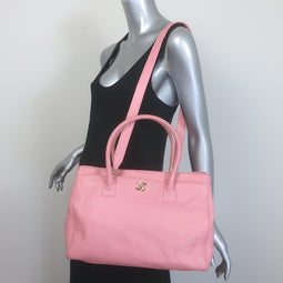 Chanel 2004 Cerf Executive Tote Pink
