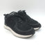 Chanel 22P CC Low Top Sneakers Black Mesh & Suede Size 37