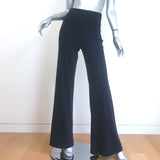 Chanel High Rise Wide Leg Pants Navy 