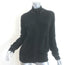 Chanel Metallic-Striped Velour Track Jacket Black Size 42
