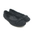 Chanel Tweed CC Bow Ballet Flats Black Size 37
