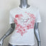 Christian Dior Royaume d'Amour T-Shirt White Cotton-Linen Size Extra Small