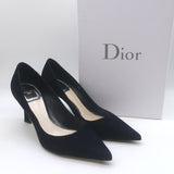 Christian Dior Songe Pointed Toe Pumps Navy
