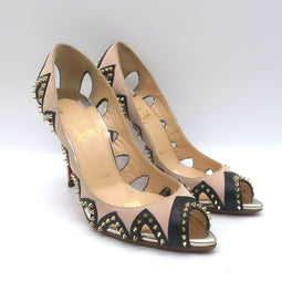 Christian Louboutin Circus City Spiked Cutout Pumps