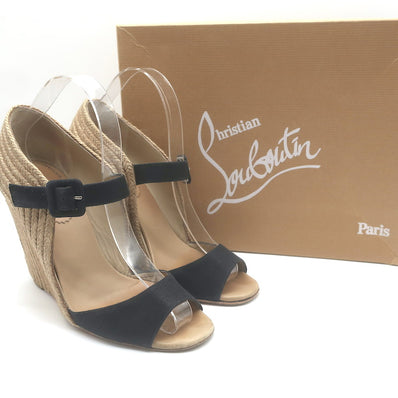 Christian Louboutin Panier 120 Espadrille Wedge