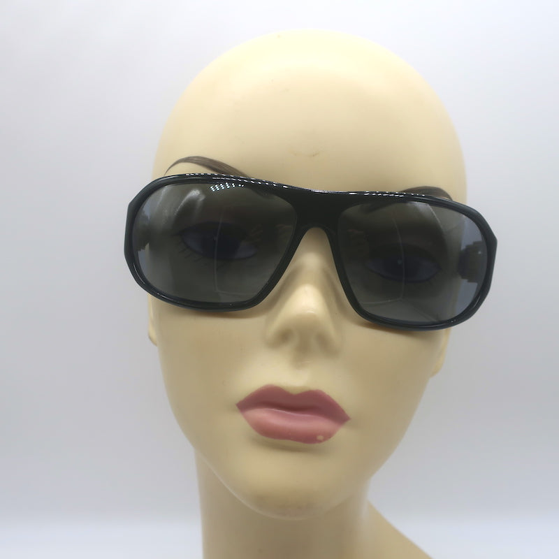 Chrome Hearts Hung Shield Sunglasses 