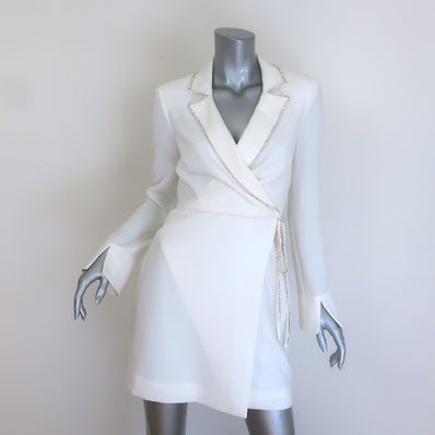 Cinq a Sept Barette Crystal-Trim Blazer Dress 