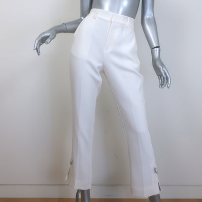 Cinq a Sept Kerry Rhinestone Pin Cropped Pants 