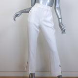 Cinq a Sept Kerry Rhinestone Pin Cropped Pants 