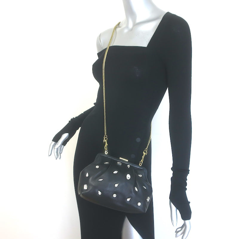 Clare V Sissy Crystal-Embellished Clutch