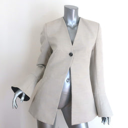 Co Peplum Cuff Jacket Clay 