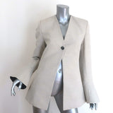Co Peplum Cuff Jacket Clay 