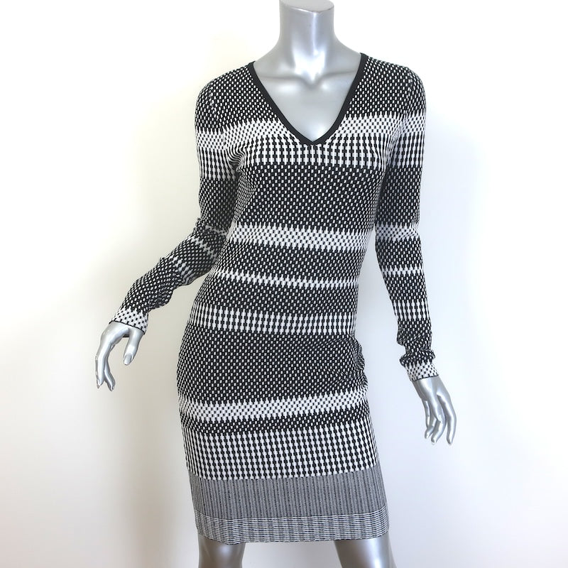 Diane von Furstenberg Klaus Dress Black/White 