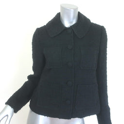 Doen Colleen Multi-Pocket Boucle Tweed Jacket 