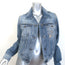 Dolce & Gabbana Anchor-Embroidered Jean Jacket Blue Denim Size 46