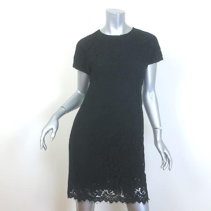 Dolce &amp; Gabbana Lace Cap Sleeve Mini Dress 