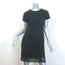 Dolce & Gabbana Lace Cap Sleeve Mini Dress Black Size 40