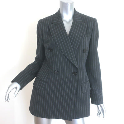 Dolce & Gabbana Pinstripe Double Breasted Blazer