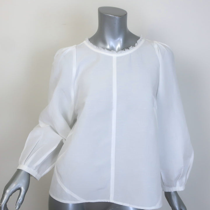 Dorothee Schumacher High Summer Ease Blouson-Sleeve Top 