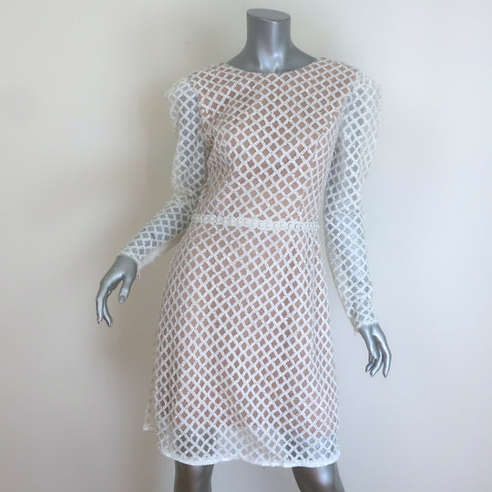 Isabel Marant Midi Dress Olympia White/Multi Printed Silk Size 34 Long –  Celebrity Owned