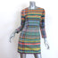 Dries Van Noten Madras Plaid Mini Dress Neon Multicolor Size 34