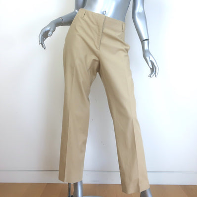 Dries Van Noten Straight Leg Cotton Trousers 