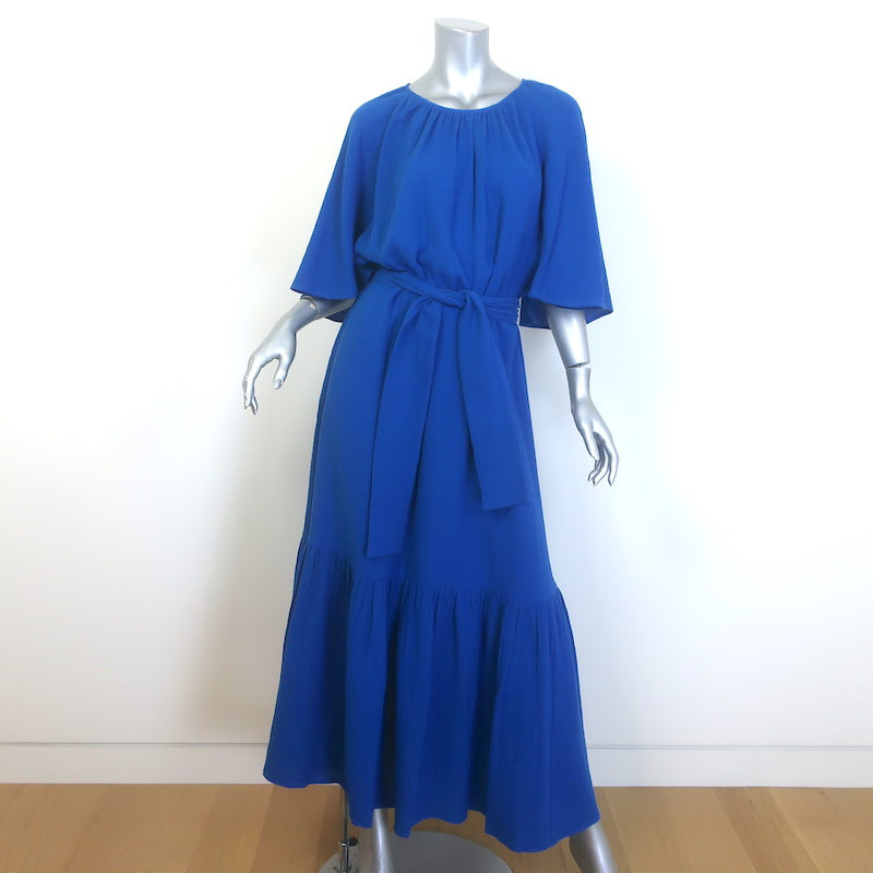 ERES Leto Maxi Dress Mediterranean Blue Cotton Gauze Size Small/Medium Celebrity Owned ERES Leto Maxi Dress Mediterranean Blue Cotton Gauze Size Small/Medium Celebrity Owned