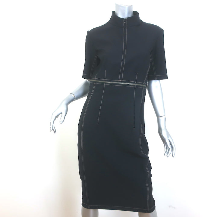 Elaine Kim Zip-Off Convertible Dress Black Size Large Midi Skirt &amp; Crop Top Set