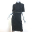 Elaine Kim Zip-Off Convertible Dress Black Size Large Midi Skirt & Crop Top Set