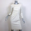 Emilio Pucci Ruched Sheath Dress Cream Crepe Size 40