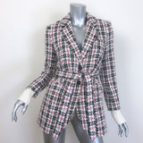 Favorite Daughter The City Plaid Tweed Layered Blazer 