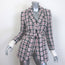 Favorite Daughter The City Plaid Tweed Layered Blazer Red/Multi Size Extra Small