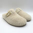 Fendi Feel Shearling Mules Cream Size 40