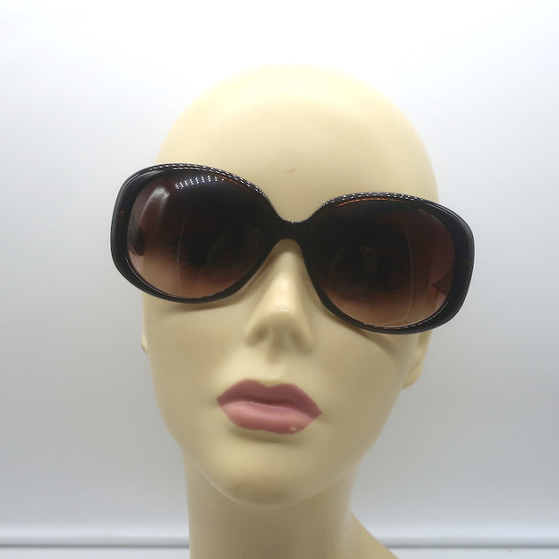 Fendi Oversized Sunglasses Dark Brown FS5085 207 – Celebrity  display picture 1