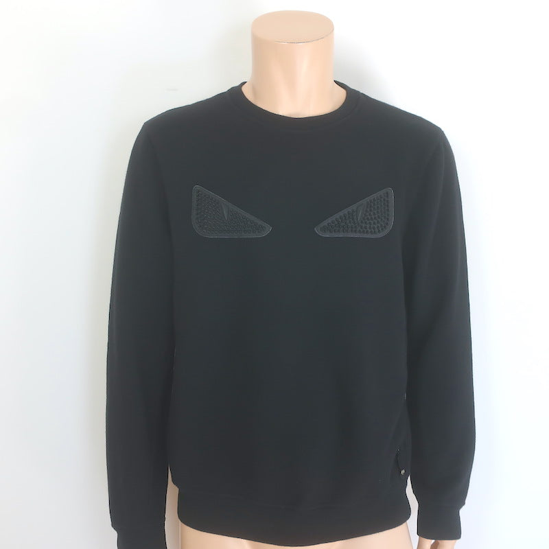Fendi Studded Monster Eyes Crewneck Sweatshirt 