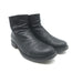 Fiorentini + Baker Elina Eternity Back-Zip Ankle Boots Black Leather Size 38/9