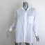Frank & Eileen Shirley Oversized Button-Up Shirt White Stripe Size Extra Small